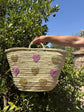 Moroccan Straw Tote – Handwoven Market & Beach Bag