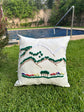 Handmade Moroccan Pillow – Tribal Boho Accent Cushion