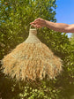 Moroccan Doum Raffia Pendant Lamp