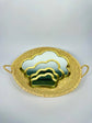 Brass Cloud Mirror Set – Handmade Moroccan Wall Art