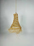 Moroccan Straw Pendant Light – Handwoven Boho Lampshade - ECOMOROCCO