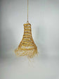 Moroccan Straw Pendant Light – Handwoven Boho Lampshade