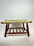 Rustic Moroccan Palm Bench – Handmade Boho Accent - ECOMOROCCO