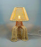 Handmade Moroccan Raffia Lampshade – Natural Straw & Wicker Table Lamp