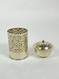 Brass Bathroom Trash Bin – Handmade Moroccan Elegance