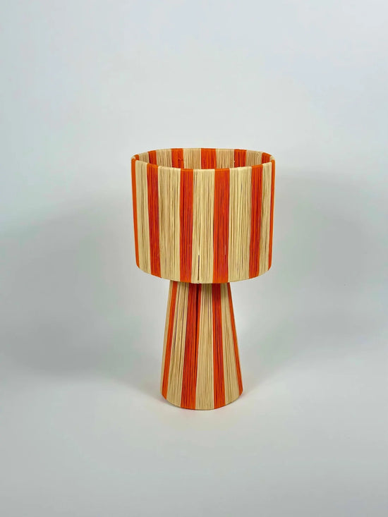 Raffia Lampshade – Handmade Moroccan Wicker - ECOMOROCCO