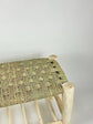 Boho Moroccan Woven Bench