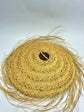 Handwoven Straw Parasol Pendant Light – Boho Natural Ceiling Lamp