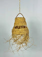 Natural Straw Ceiling Lamp – Boho Style