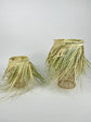 Moroccan Raffia Lamp – Handmade Wicker Rattan Shade