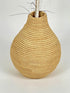 Handwoven Moroccan Raffia Vase – Boho Rustic Decor - ECOMOROCCO