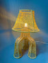 Handmade Moroccan Raffia Lampshade – Natural Wicker & Rattan Shade - ECOMOROCCO