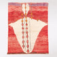 Handwoven Beni Ourain Azilal Wool Rug – Moroccan Boho Modern Design