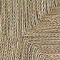 Handwoven Moroccan Palm Leaf Bench – Rustic Natural Seat