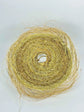 Handwoven Straw Ball Pendant Light – Boho Natural Lampshade for Earthy Interiors