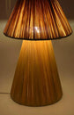 Natural Raffia Lamp – Handmade Moroccan Wicker Light