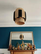 Moroccan Raffia Lampshade – Handmade Wicker Straw Pendant