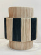 Moroccan Raffia Lampshade – Handmade Wicker Straw Pendant