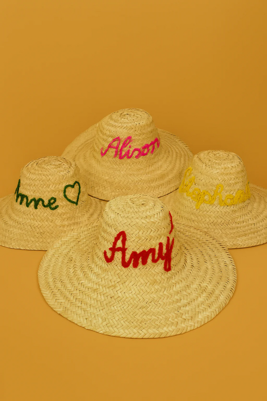 Handmade Moroccan Straw Hat – Stylish Summer Sun Protection