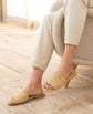 Handmade Moroccan Raffia Mules – Chic Boho Summer Flats