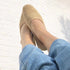 Moroccan Raffia Sandals – Boho Handmade Flats for Women - ECOMOROCCO