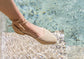 Handmade Raffia Slides – Moroccan Summer Sandals with Leather Sole