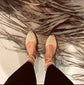 Handmade Raffia Slides – Moroccan Summer Sandals with Leather Sole