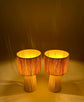 Handmade Moroccan Raffia Lamp – Natural Wicker & Rattan Boho Shade