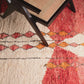 Handwoven Beni Ourain Azilal Wool Rug – Moroccan Boho Modern Design